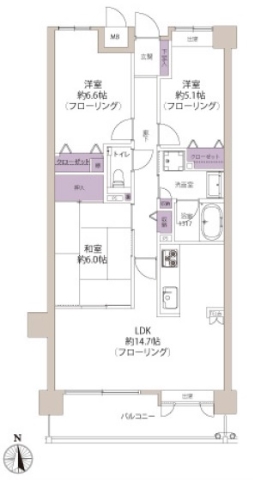 　間取図
