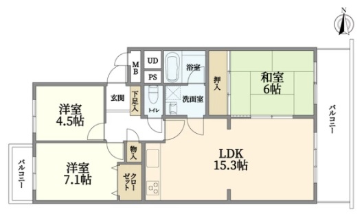 　間取図