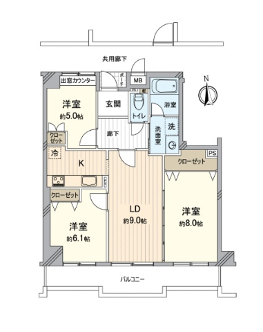 　間取図