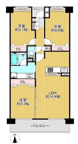 　間取図