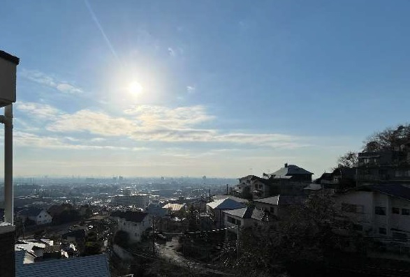 　バルコニーからの眺望
