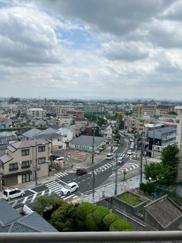 仁川グリーンハイツ　バルコニーからの眺望