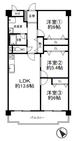 　間取図