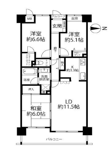 　間取図