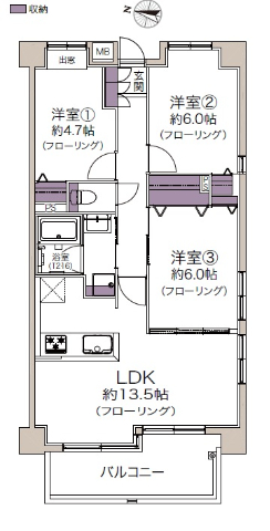 　間取図