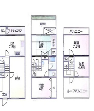 　間取り図