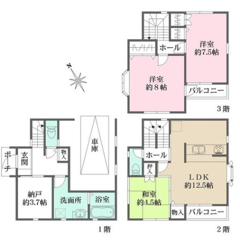 　間取り図
