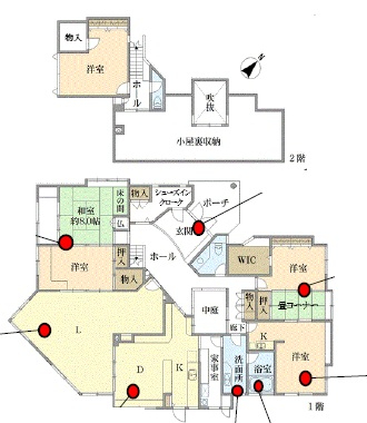 　間取り図