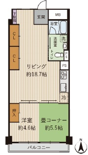　間取り図
