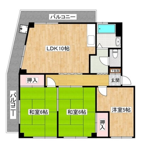 　間取り図