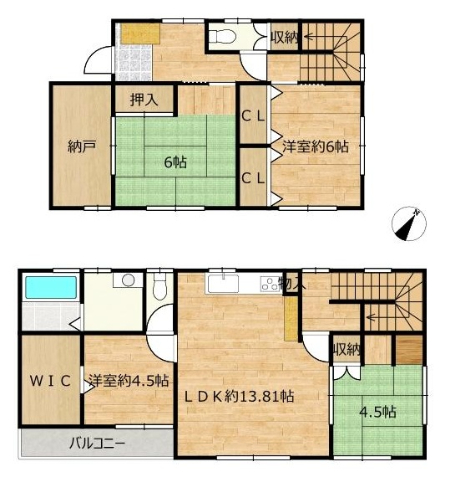 　間取り図