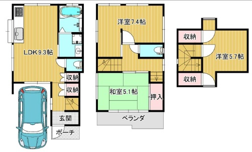 　間取り図