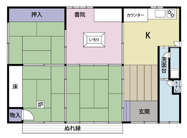 　間取り図