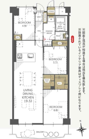 　間取図