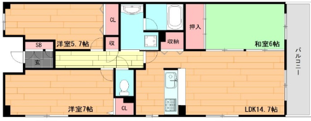 　間取図