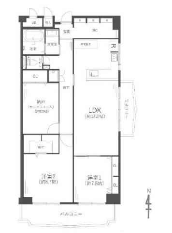 　間取図