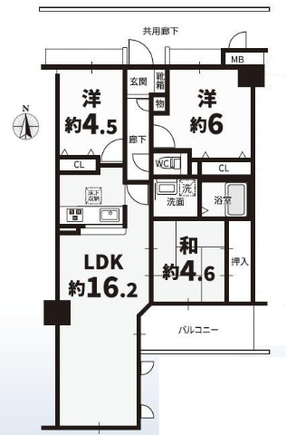 　間取図