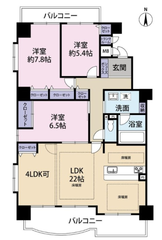 　間取図