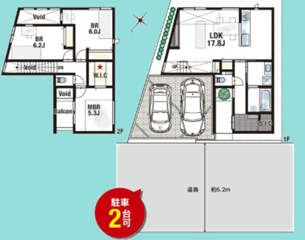 　間取り図