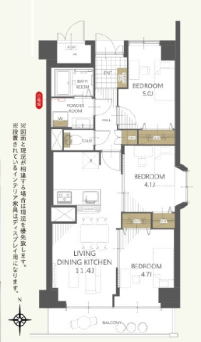 　間取り図