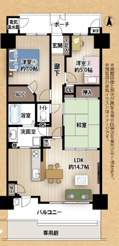 　間取り図